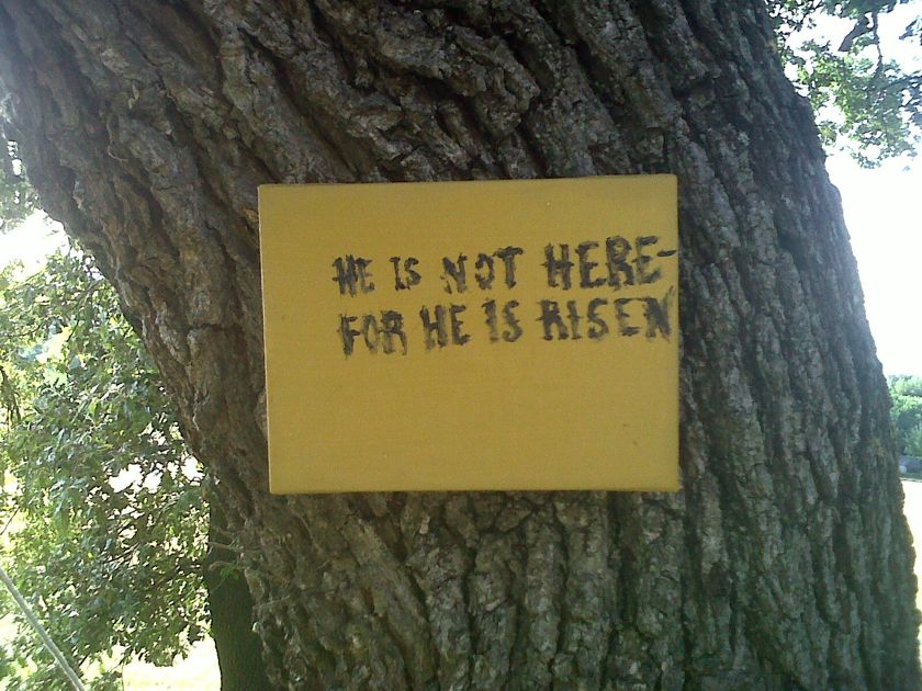 567_He is not here for He is Risen