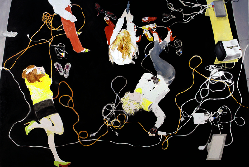 Miltos Manetas Dogs Cables